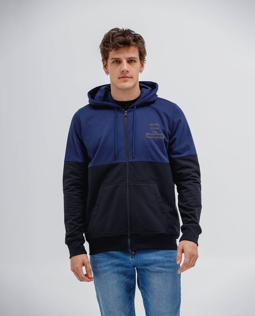 Buzo de diseño abierto para hombre