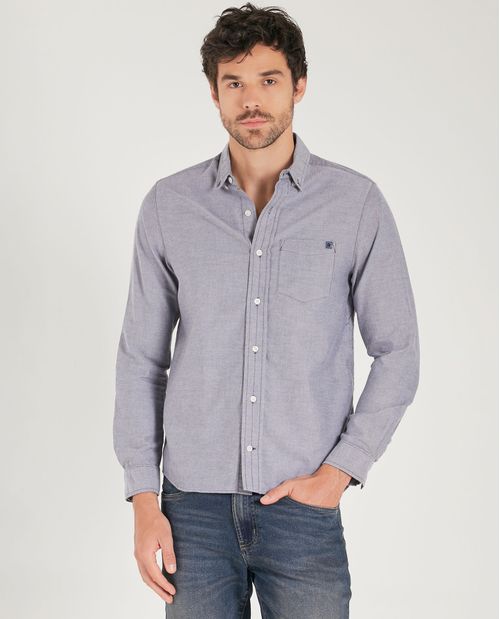 Camisa manga larga para hombre