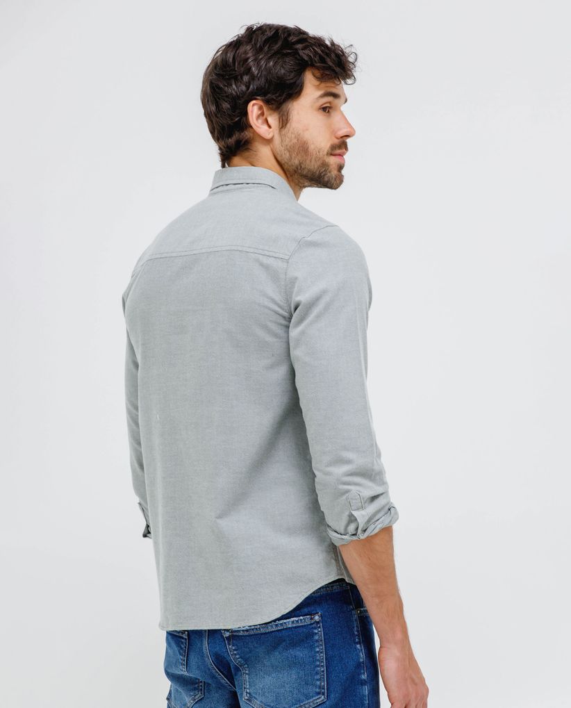 Camisa manga larga para hombre