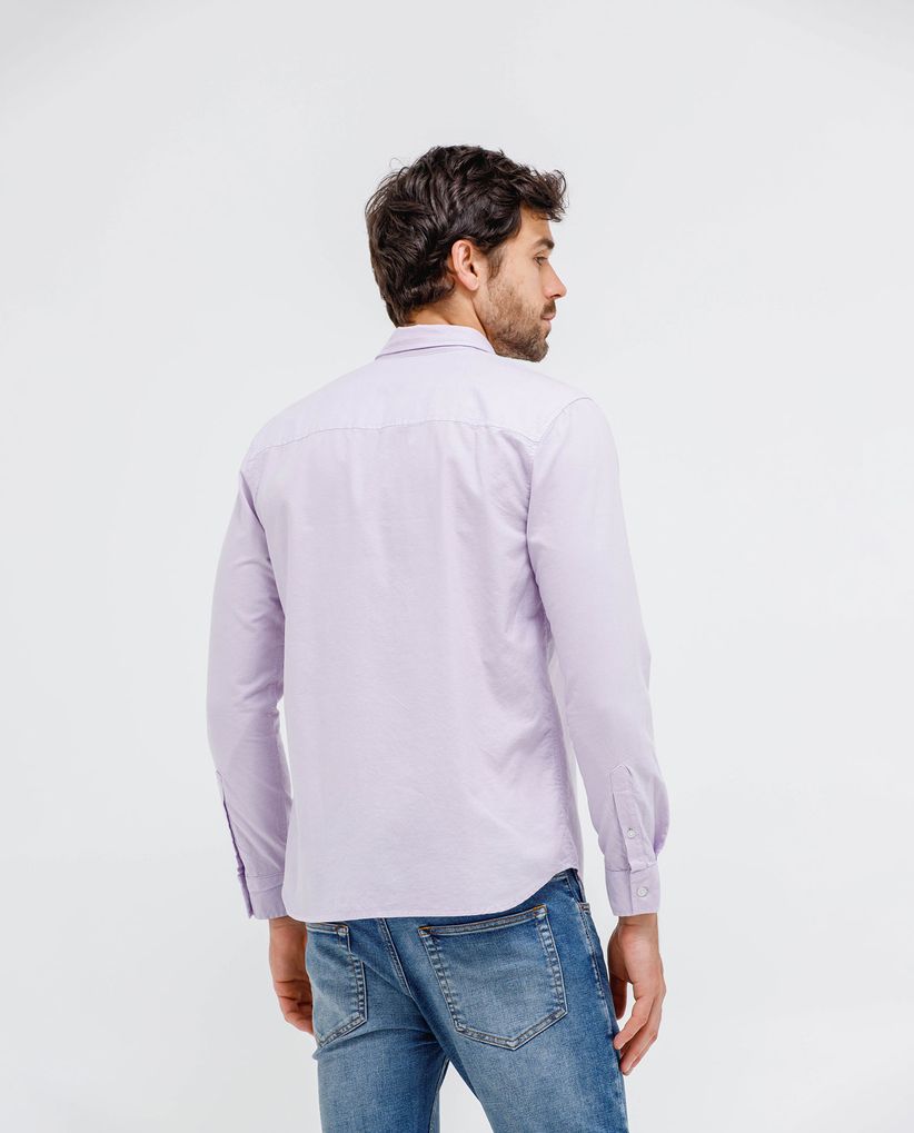 Camisa manga larga para hombre