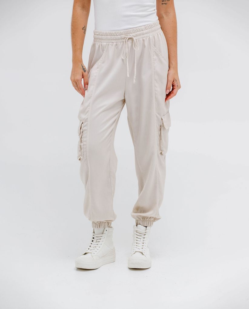 Pantalón Jogger con bolsillos para mujer