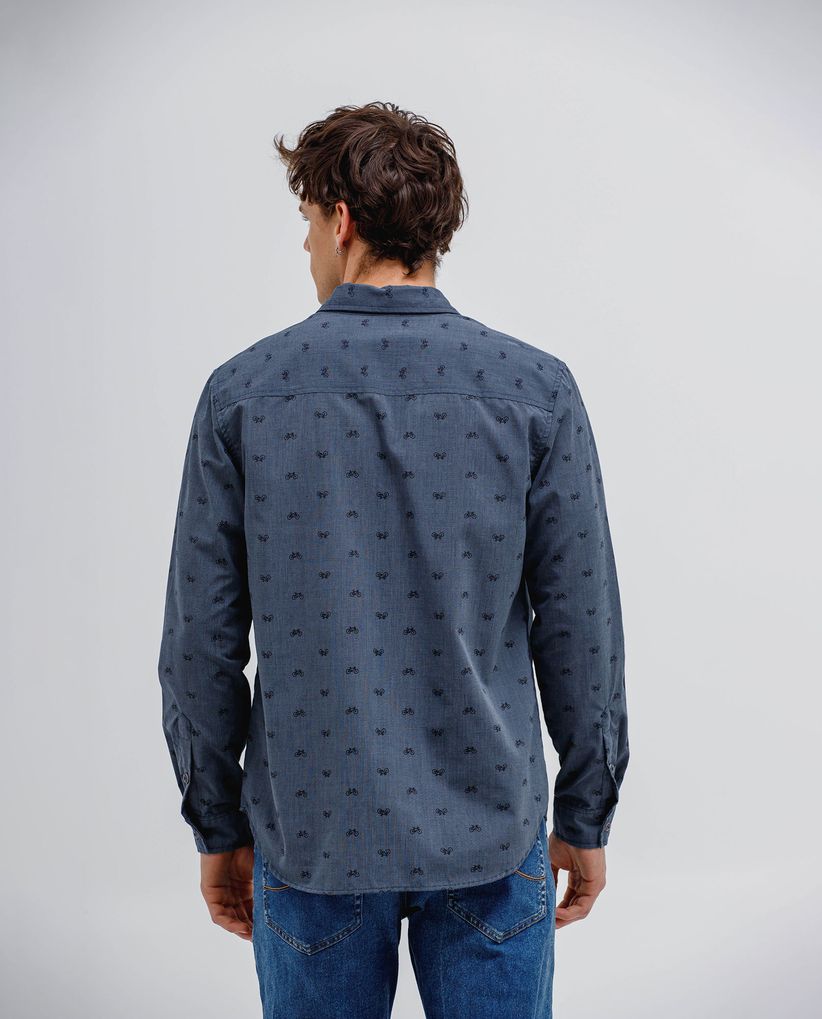 Camisa manga larga para hombre