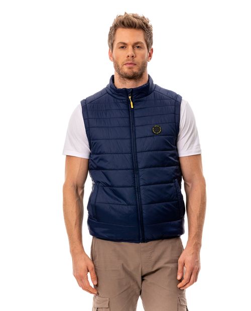 Chaleco abullonado para hombre