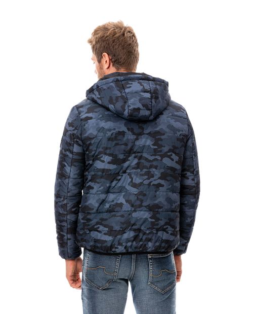 Chaqueta abullonada para hombre