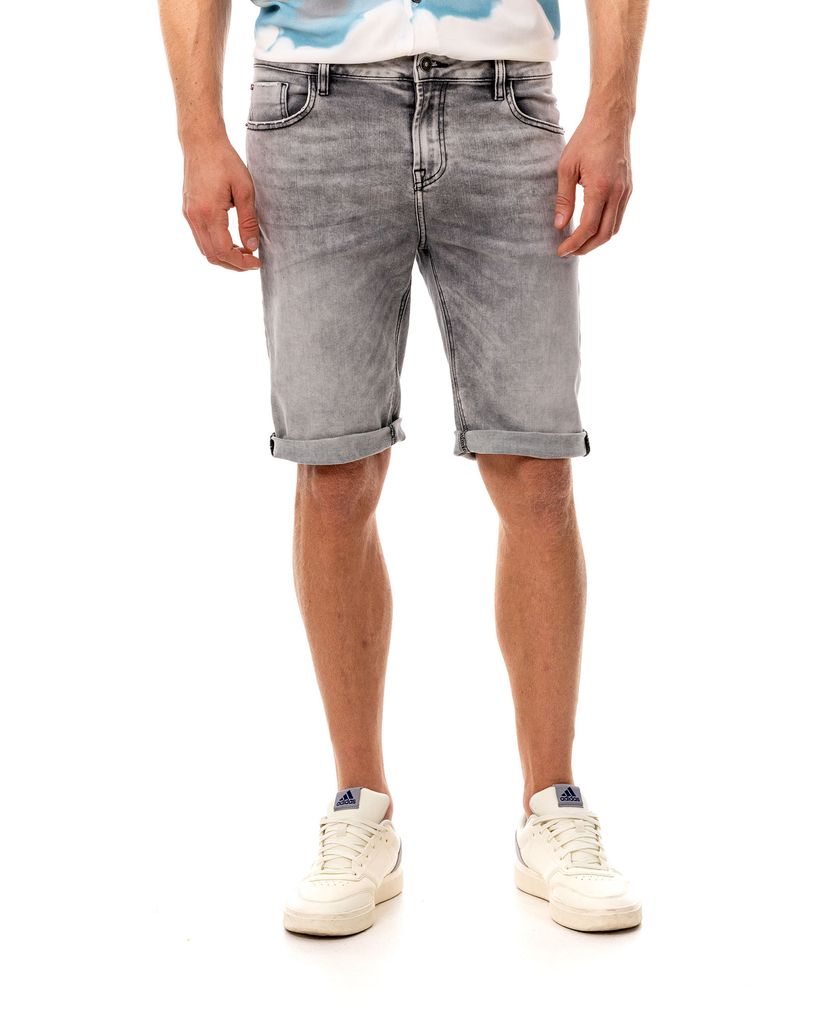 Bermuda con efecto vintage para hombre