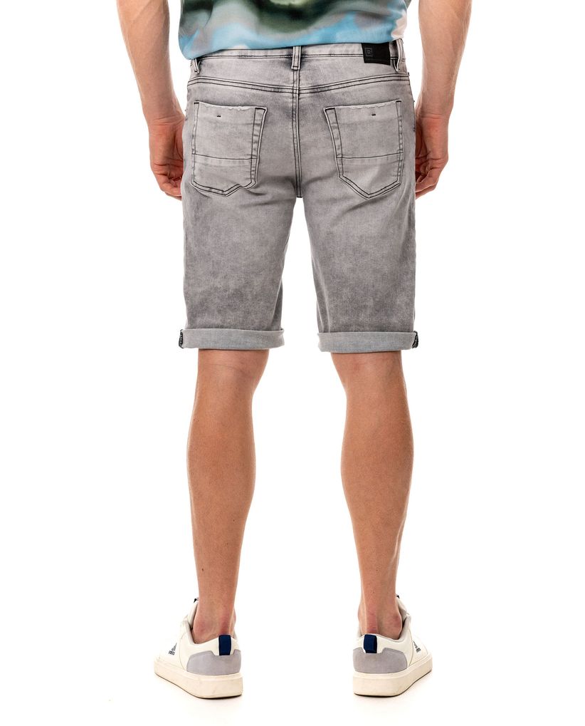 Bermuda con efecto vintage para hombre