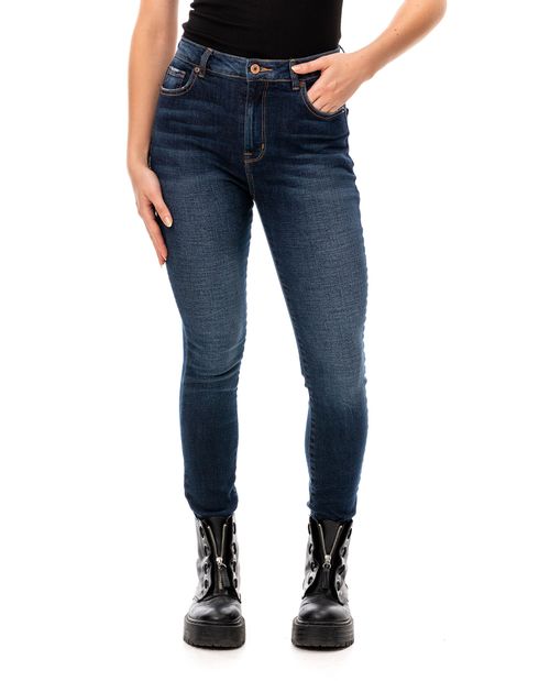 Jean Jegging azul oscuro para mujer