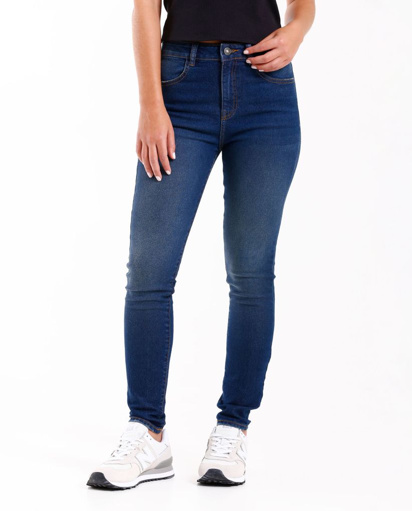 Jean Magic Up oscuro para mujer