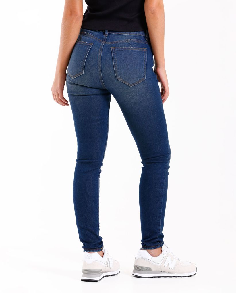 Jean Magic Up oscuro para mujer