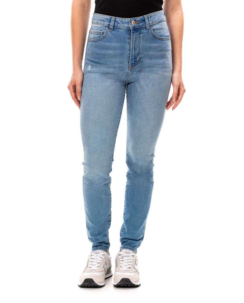 Jean Jegging tono claro para mujer