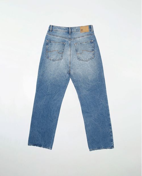 Jean Straight cinco bolsillos para mujer
