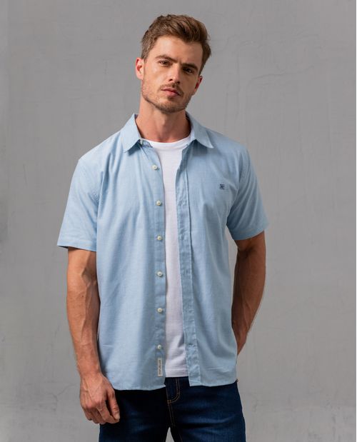 Camisa manga corta para hombre