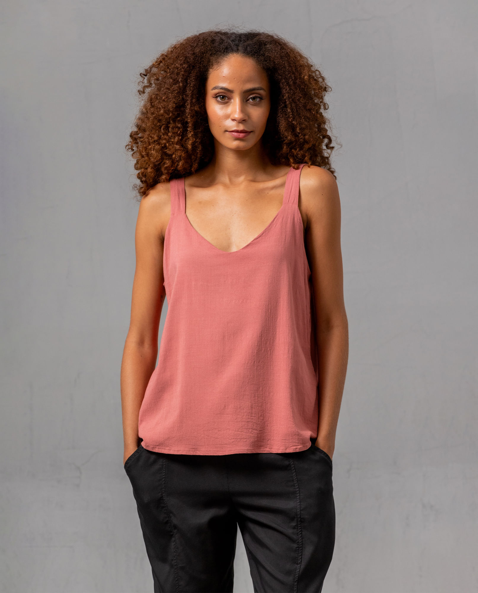 Camisa con escote en V para mujer Compra Online