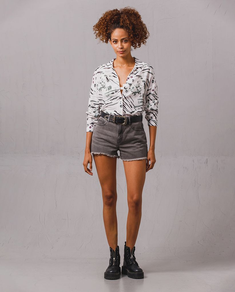 Camisa manga larga para mujer