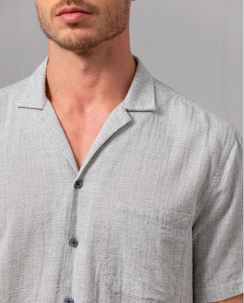 Camisa de manga corta para hombre