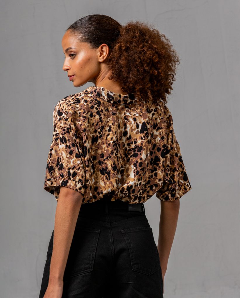 Camisa estampada para mujer