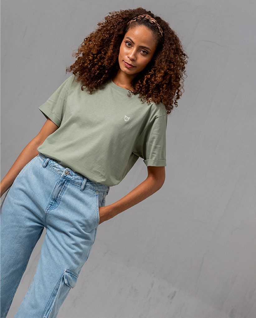 Camiseta con mini puma para mujer