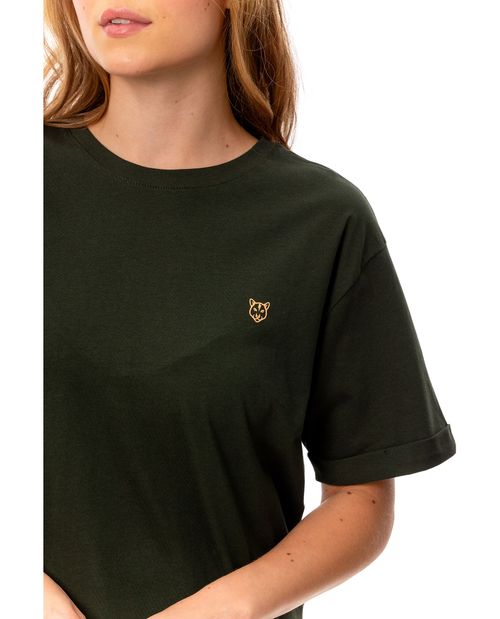 Camiseta con mini puma para mujer