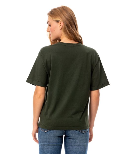 Camiseta con mini puma para mujer