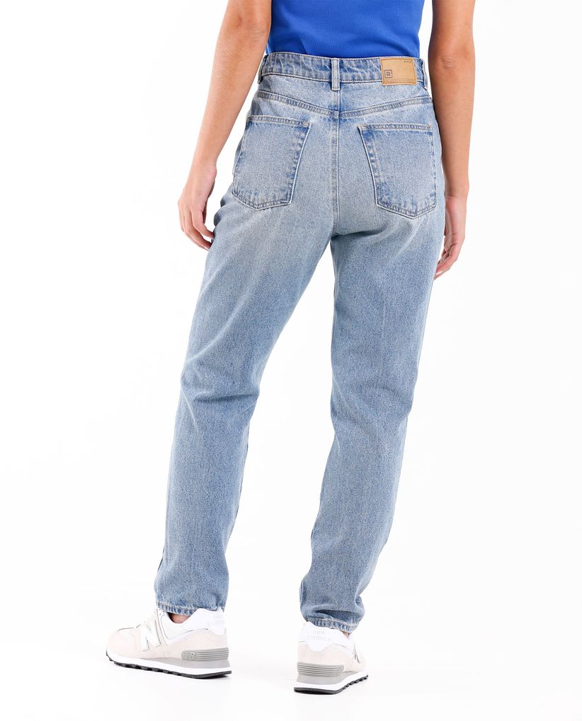 Jean Mom cinco bolsillos para mujer