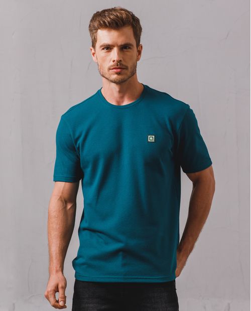 Camiseta con textura para hombre