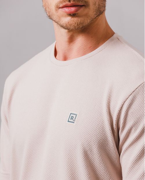 Camiseta con textura para hombre