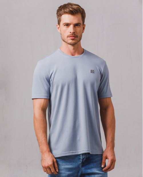 Camiseta con textura para hombre