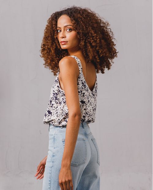 Camisa de tiras para mujer