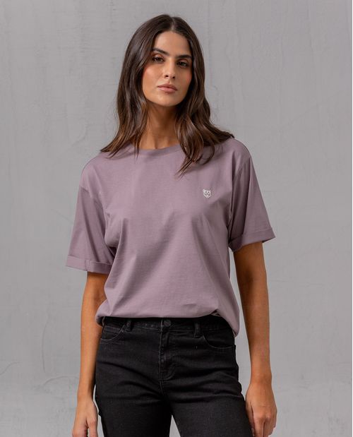 Camiseta con mini puma para mujer