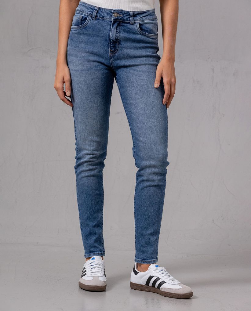 Jean Magic Up tono medio para mujer
