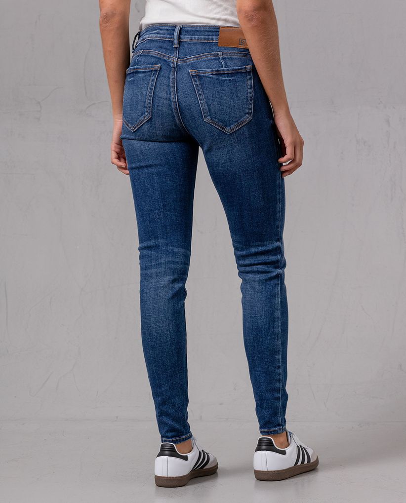 Jean Magic Up tiro medio para mujer