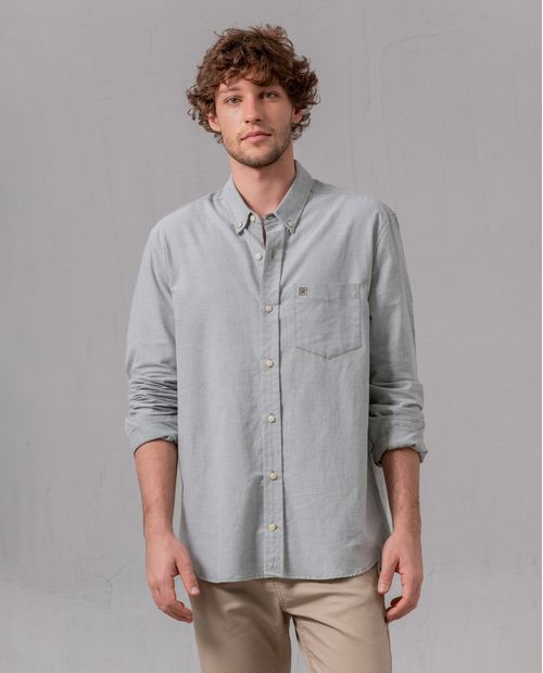 Camisa manga larga para hombre