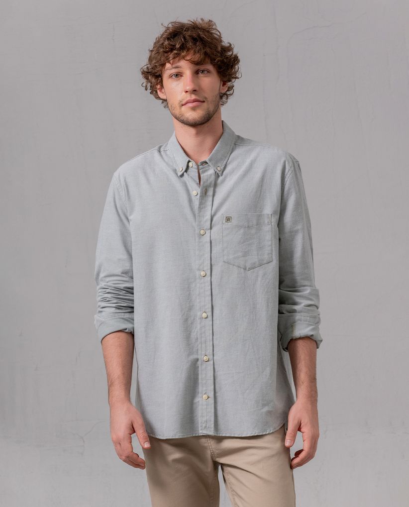 Camisa manga larga para hombre