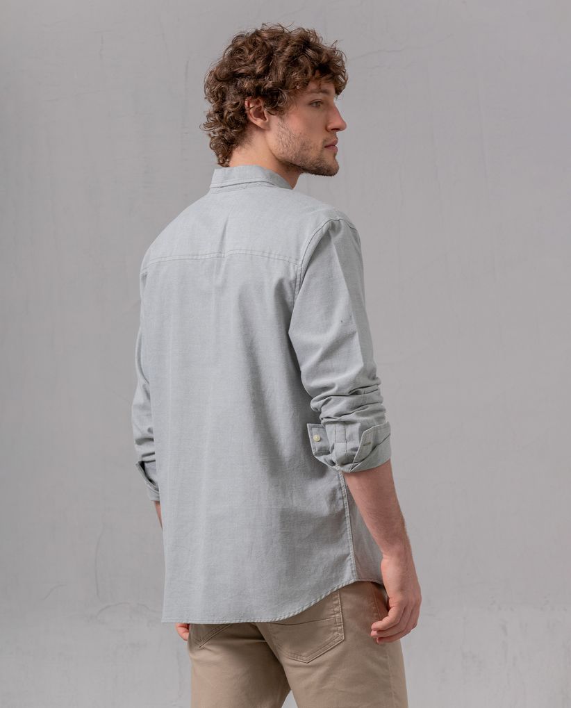 Camisa manga larga para hombre