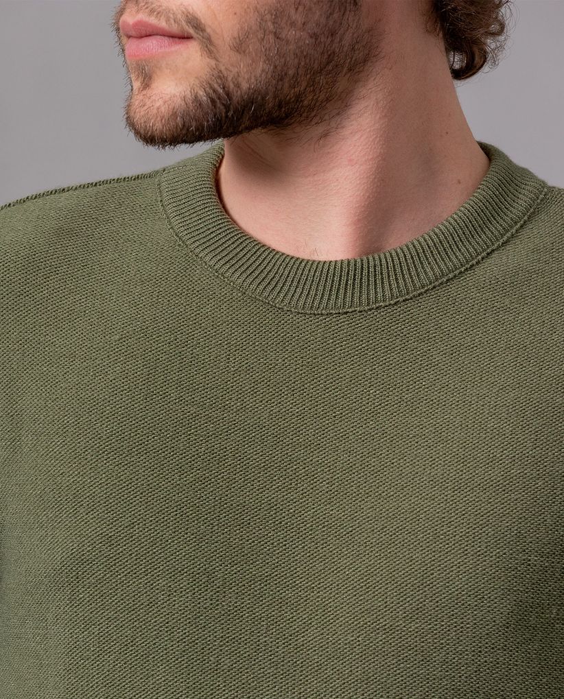 Camiseta básica con fajón para hombre