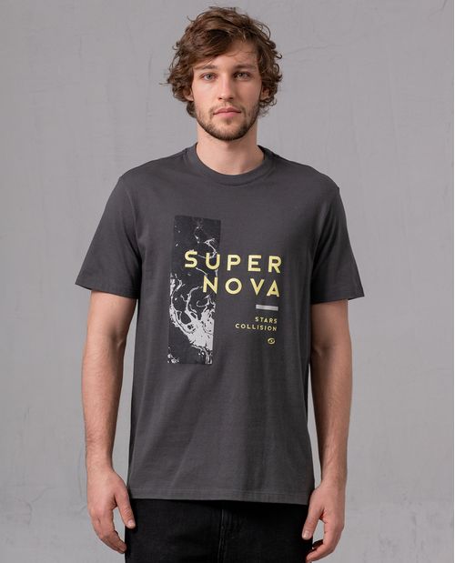 Camiseta estampada para hombre