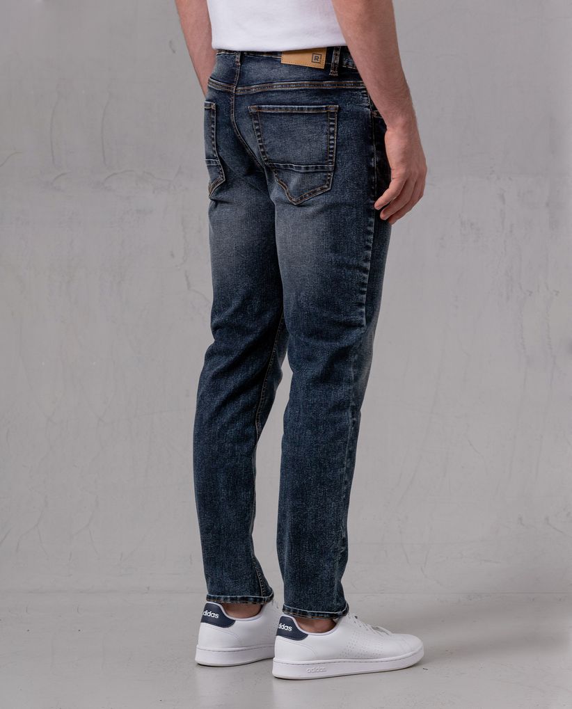 Jean Super Slim con desgastes para hombre