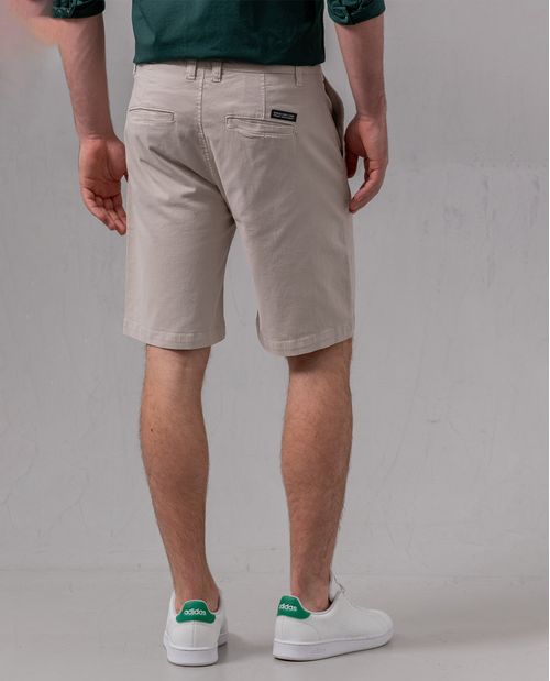 Bermuda tipo chino para hombre