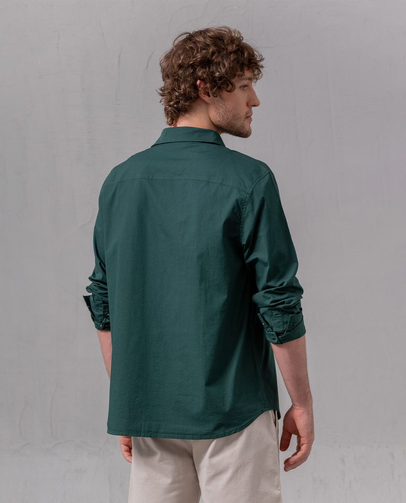 Camisa manga larga para hombre