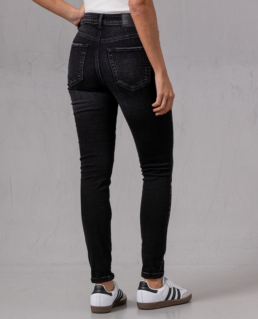 Jean Jegging bota ajustada para mujer