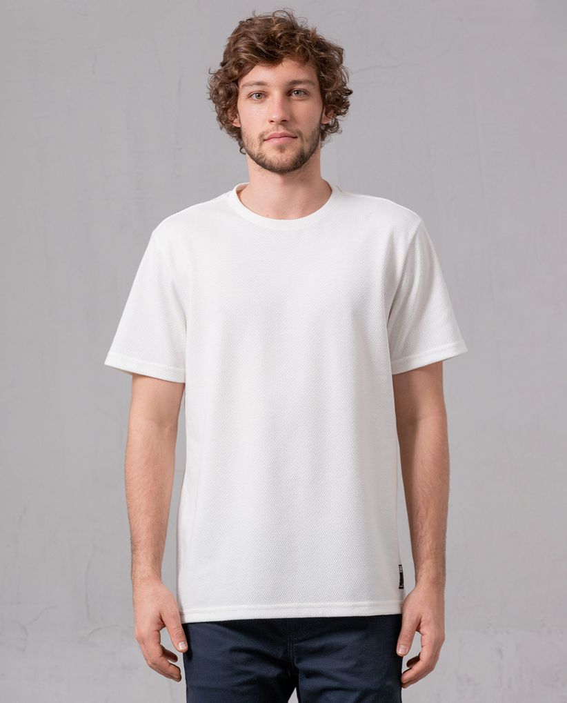 Camiseta cuello redondo para hombre