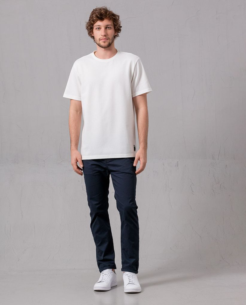 Camiseta cuello redondo para hombre