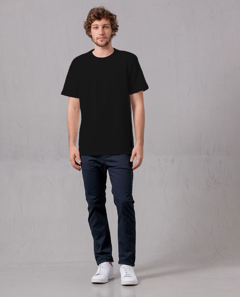 Camiseta cuello redondo para hombre
