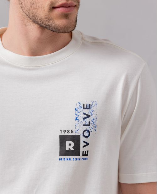 Camiseta básica manga corta para hombre