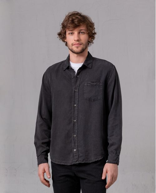 Camisa manga larga para hombre