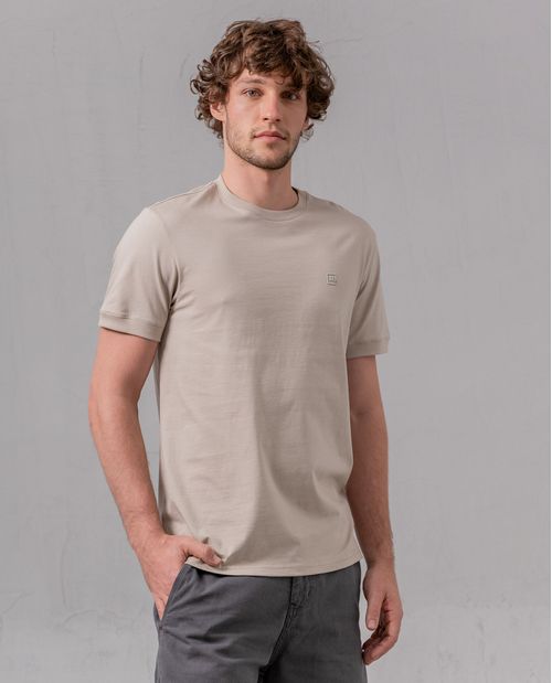 Camiseta cuello redondo para hombre
