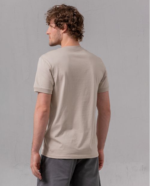 Camiseta cuello redondo para hombre
