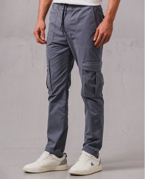 Pantalón con pretina elástica para hombre