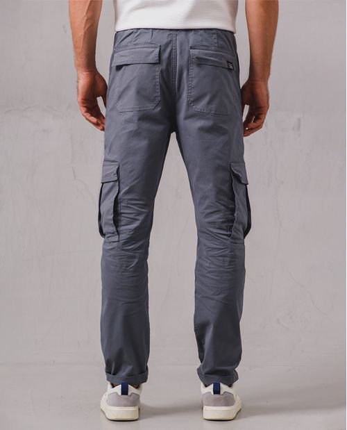 Pantalón con pretina elástica para hombre