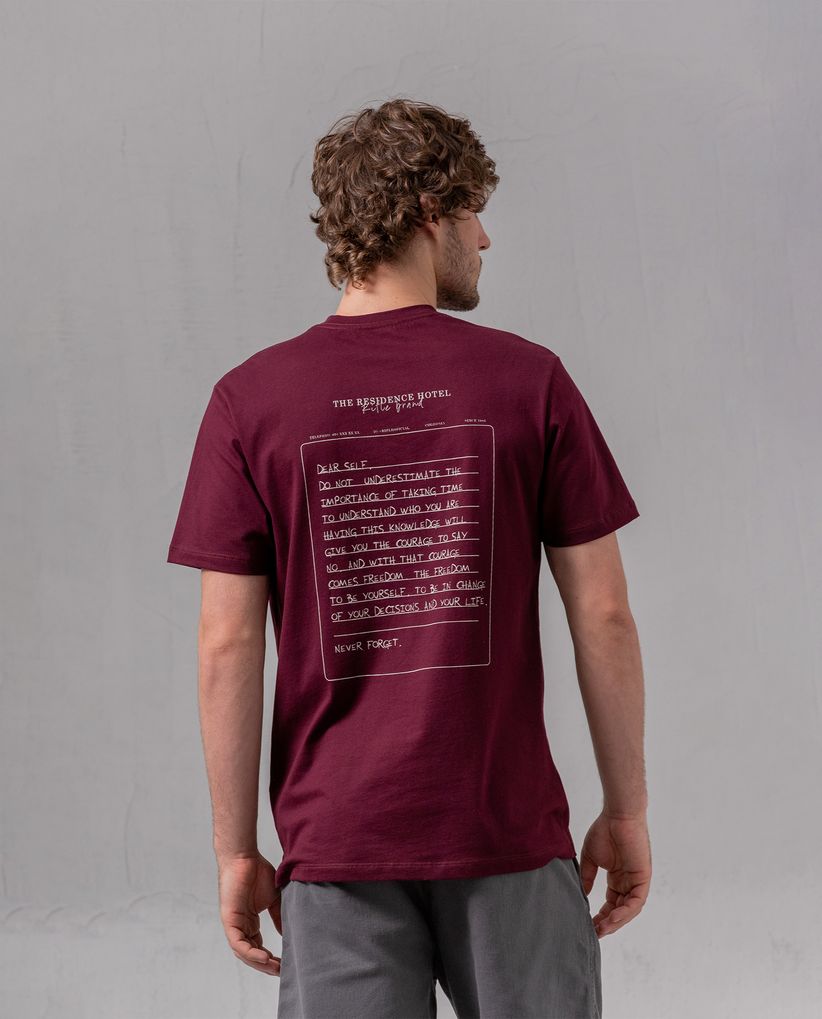 Camiseta cuello redondo para hombre